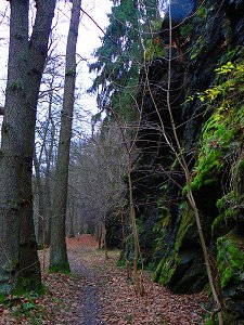 Wanderweg am Röslau-Durchbruch