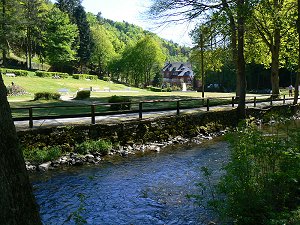 Der Kurpark von Bad Berneck