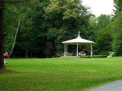 Pavillon im Kurpark Bad Steben