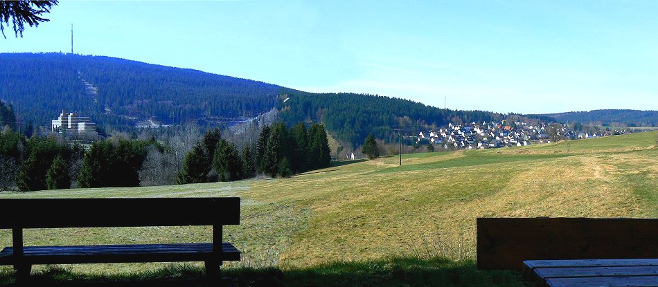 Ruhebank, Bischofsgrün, Ochsenkopf