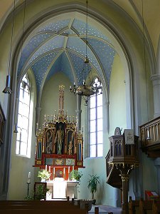 Neugotische Hallenkirche Bischofsgrün