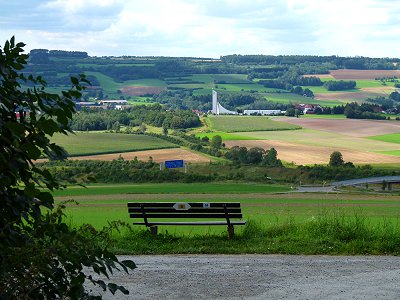 Blick über die Fränkische Linie Richtung Norden zur Schiefen Ebene