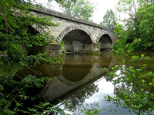 Eisenbahnbrücke über den Weißen Main