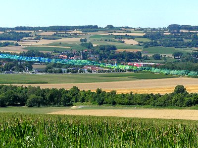 Die alte Trasse der Autobahn A9 am Lanzendorfer Berg