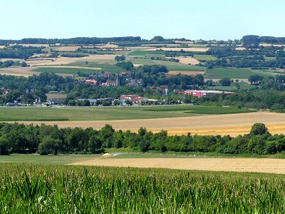 Das Tal des Weißen Mains mit Lanzendorf