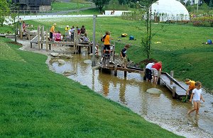 Wasserspielplatz