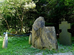 Fliegergedenkstein als Denkmal für den Flugzeugabsturz 1944