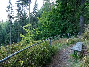 Wanderweg bei Mehlmeisel