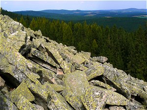 Die Platte im Fichtelgebirge