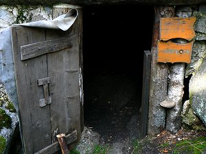 Das "Bierloch" bei den Prinzenfelsen