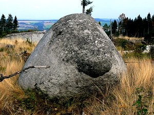 Granitfelsen am Höhenweg