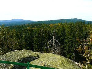 Ochsenkopf und Platte im Fichtelgebirge