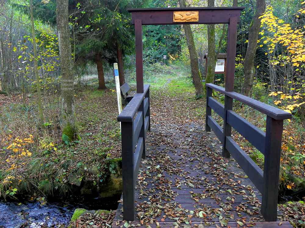 Die Europa-Brücke zwischen Rehau und dem verschwundenen Dorf Mähring