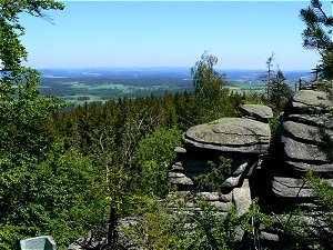 Auf dem Gipfel des Rudolfsteins