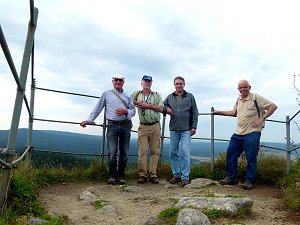 Auf dem Gipfel des Rudolfsteins