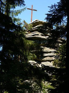 Kreuzfelsen auf dem Rudolfstein