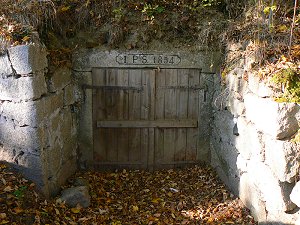 Kellereingang in Schönbrunn