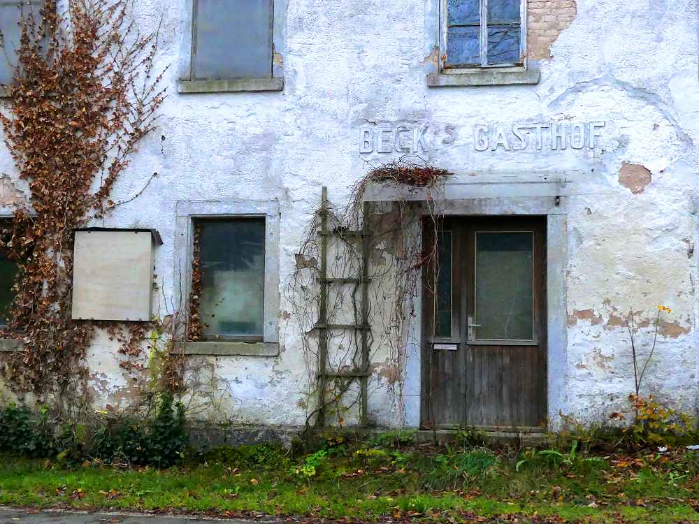 Beck's Gasthof in Neuhausen, reger Grenzverkehr bis zum Kalten Krieg