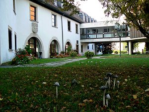 Rathaus Schwarzenbach, Rückseite