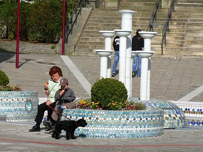 Porzellan-Brunnen