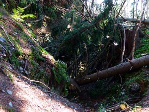 Historische bergmännische Tagebaue