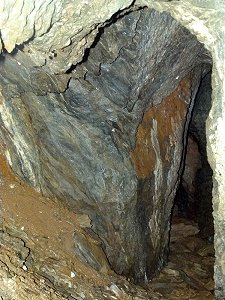 Historisches Bergwerk im Fichtelgebirge