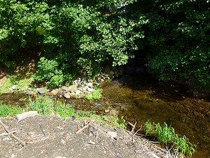 Zusammenfluss der Kalten und der Warmen Steinach