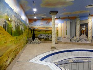 Jod-Selen-Bad, gestaltet nach dem griechischen Olympia