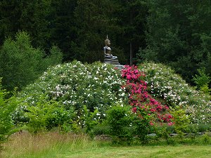 Buddhistisches Hügeldenkmal bei Stammbach